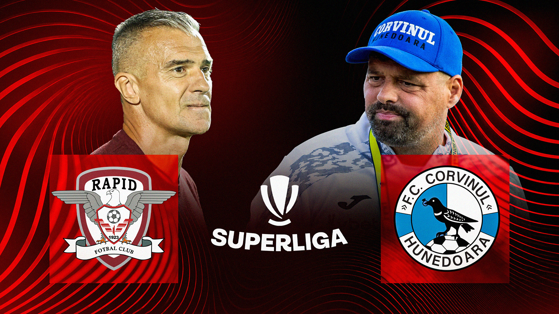 Rapid Corvinul, sâmbătă, 17 octombrie, 21:30, Digi Sport